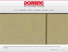Tablet Screenshot of dorring-gmbh.de